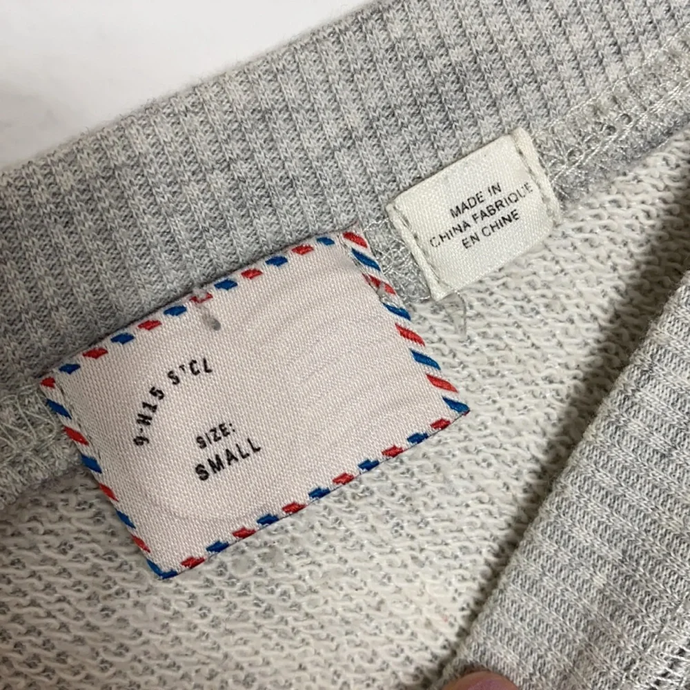 Anthropologie Postmark Paint By Numbers Floral Top - Picture 5 of 9